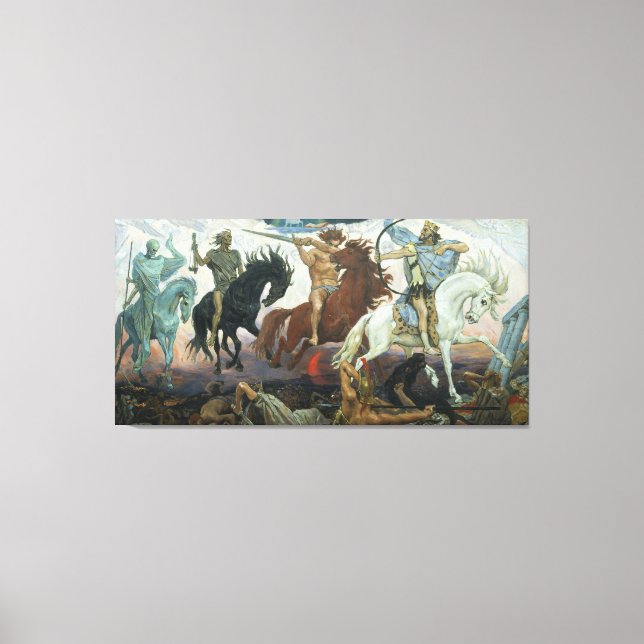 Canvas Four Horsemen of Apocalypse Viktor Vasnetso (Front)