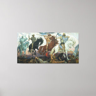 Canvas Four Horsemen of Apocalypse Viktor Vasnetso Print