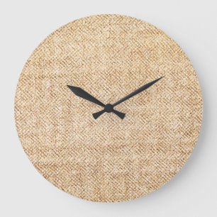 Canvas material, simple background. large clock