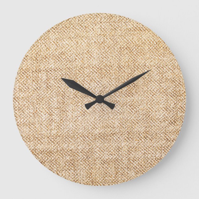 Canvas material, simple background. large clock (Front)