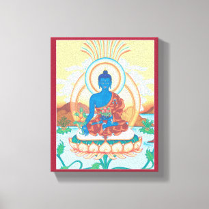 CANVAS - Medicine Buddha - Buddha of Healing Power