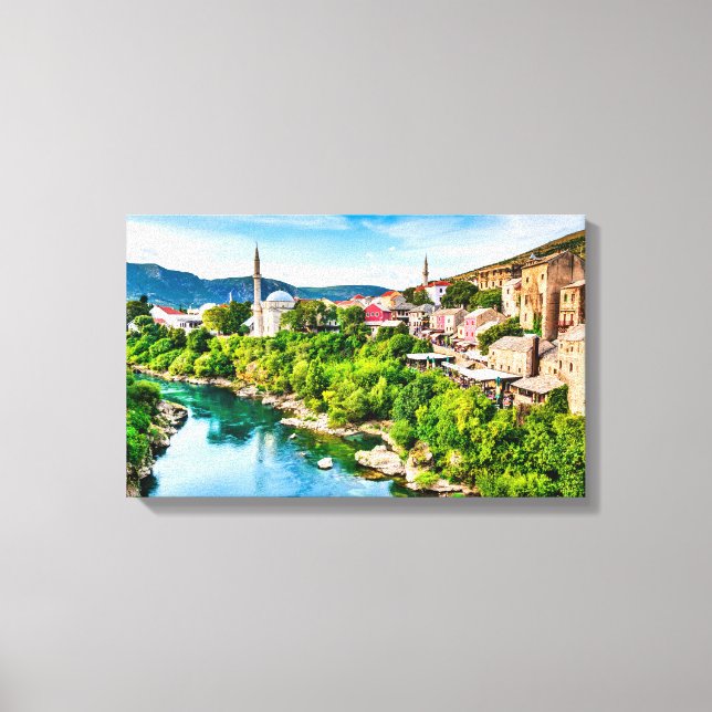 Canvas Mostar Print (Front)