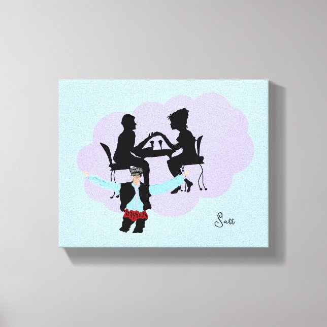 Canvas : Night Life Print (Front)