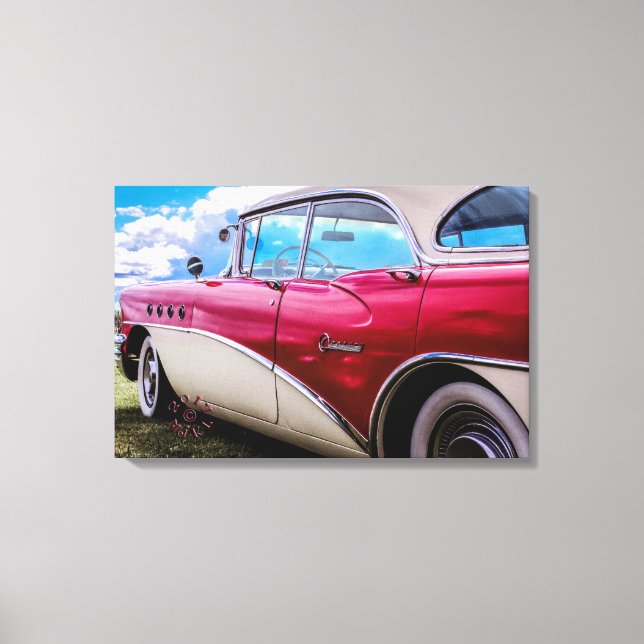 Canvas of a 1955 Buick Century Riviera (Front)