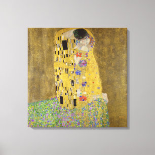 CANVAS PANEL : GUSTAV KLIMT : THE KISS PRINT