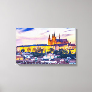 Canvas Prague Print