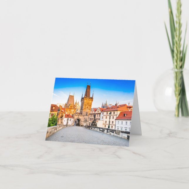 Canvas Prague Thank You Card (Front)