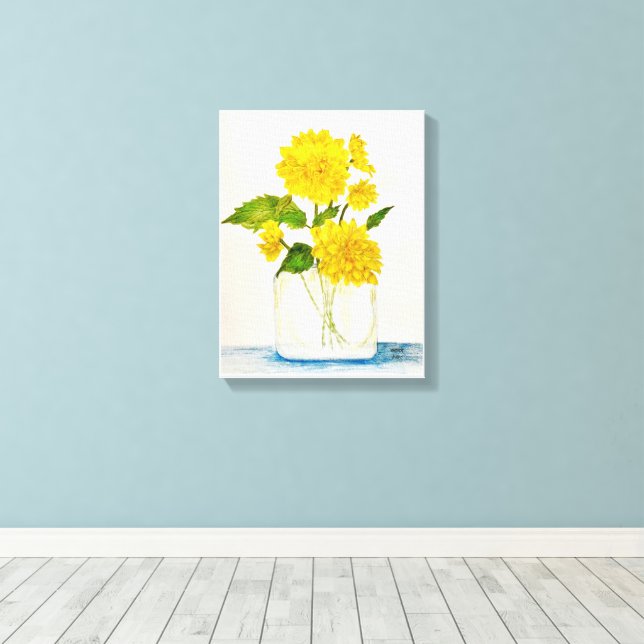 Canvas print (Insitu(Wood Floor))