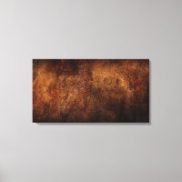 Canvas Print - Abstract Textured Rust Brown Beige