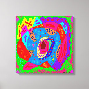 Canvas print art decor for the home vivid colours