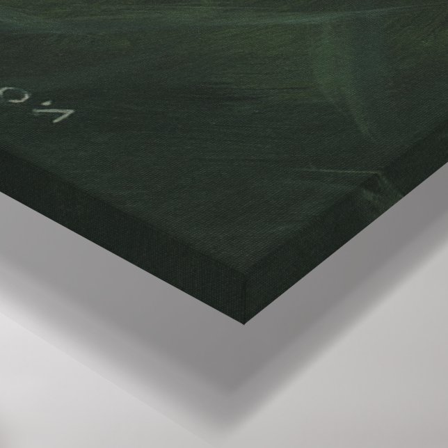 Canvas Print baby Cheetah II (Corner(Bottom))