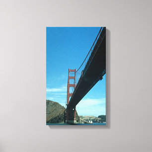 Canvas print - Beneath the Golden Gate Bridge