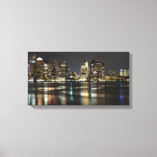 Canvas Print - Boston Skyline (Front)