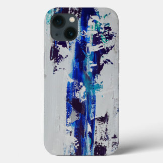 Canvas Print Breeze | Contemporary Abstract Art iPhone 13 Case
