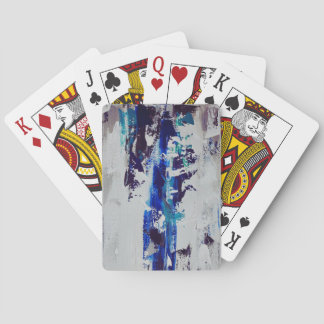 Canvas Print Breeze | Contemporary Abstract Art Playing Cards