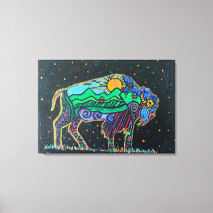 Canvas Print - Buffalo_toe