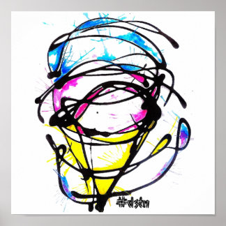 Canvas Print Cake design