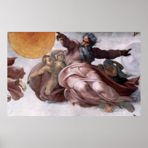 Canvas Print - Creation of Sun, Moon, and Planets