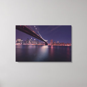 Canvas Print - New York Brooklyn Bridge