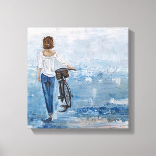 Canvas print of origonal oil on canvas