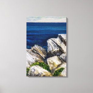 Canvas Print - On The Rocks