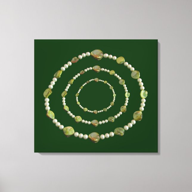 Canvas Print - Pearls and Stones (Front)