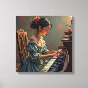 Canvas Print (Piano Recital)