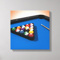 Canvas Print: Pool Balls / Billiards