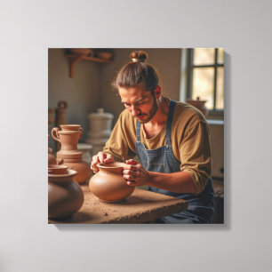 Canvas Print (Potters' Clay)