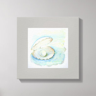 canvas print "Seashell Pearl"