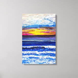 Canvas Print - Sunrise Seaside