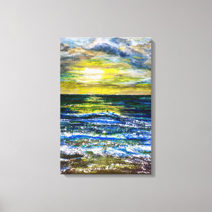 Canvas Print - Sunset Seaside Moods