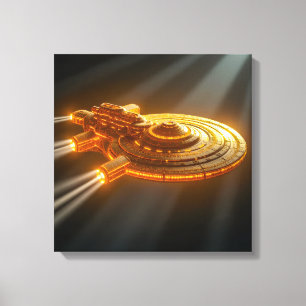 Canvas Print (Warp Speed)