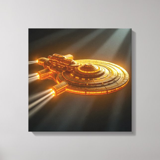 Canvas Print (Warp Speed) (Front)