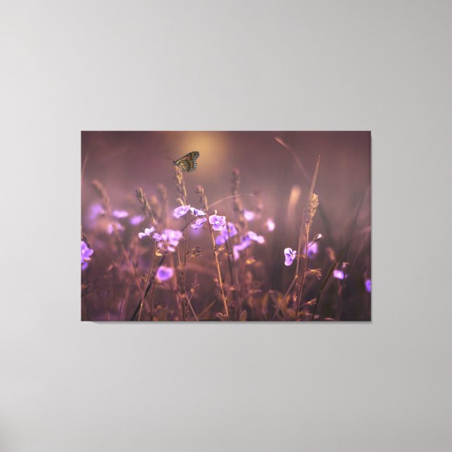 Canvas Print - Wildlife Floral Dreamy  (Front)