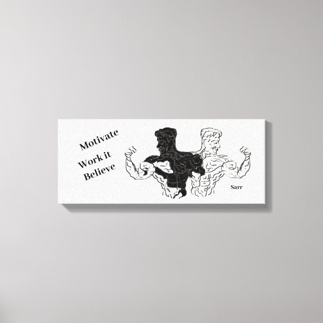 Canvas Prints : Body Builders (Front)