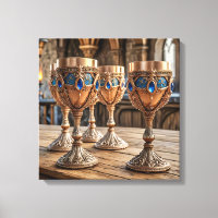 Canvas Prints (Golden Goblets-5)