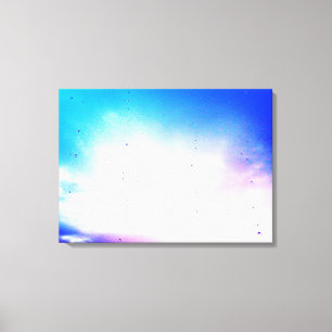 CANVAS RAINDROPS PRINT