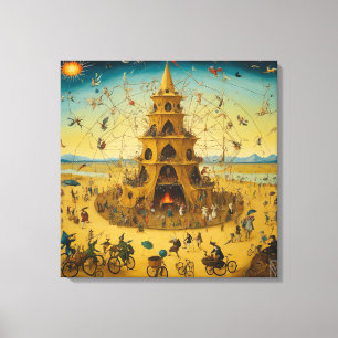 Canvas Storm at Burning Man by Bosch