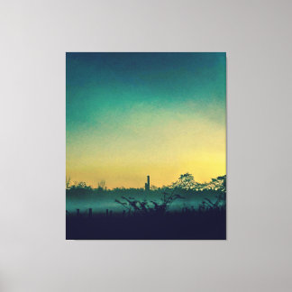 Canvas Sunset Print