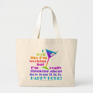 Canvas Tote & Grocery Bags, How Long to Happy Hour