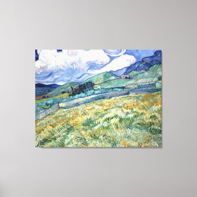 CANVAS | Van Gogh Landscape from Saint-Rémy (Front)