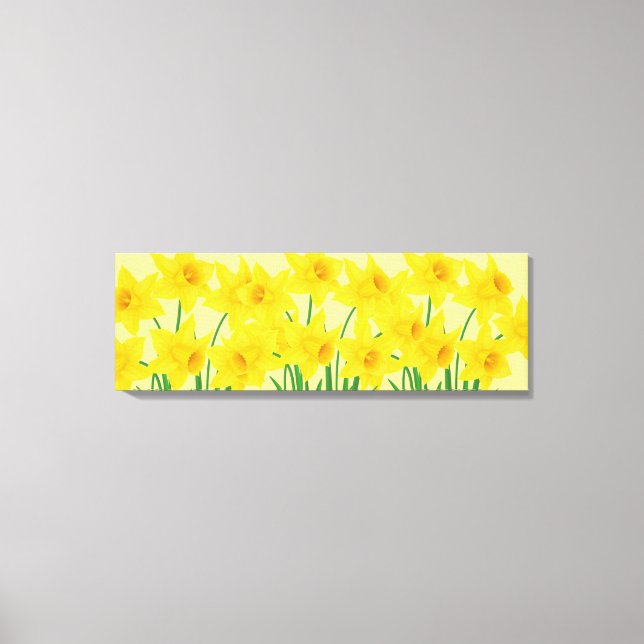 Canvas Wall Art-Daffodils (Front)