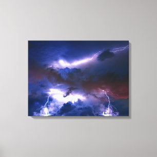Canvas Wall Art-Lighting Storm