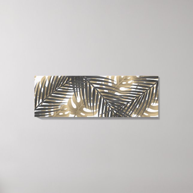 Canvas Wall Art-Tropical Leaves (Front)