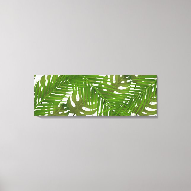 Canvas Wall Art-Tropical Leaves (Front)