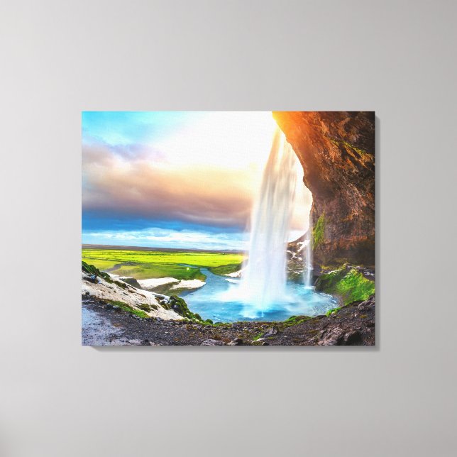 Canvas Wall Art-Waterfall (Front)