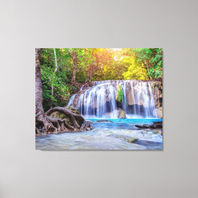 Canvas Wall Art-Waterfall Thailand (Front)