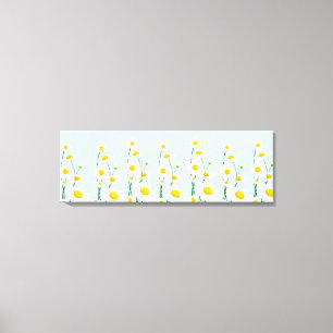 Canvas Wall Art-White Daisies Print