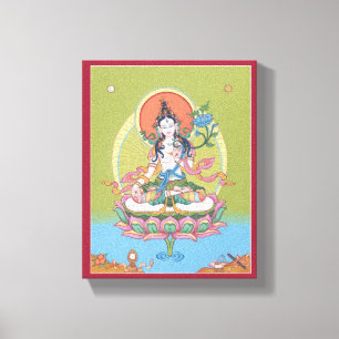 CANVAS - White Tara Print